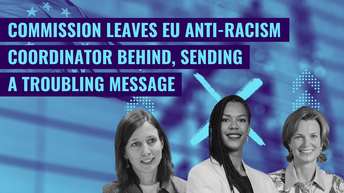 Out of three EU coordinators leading on racism, only two saw upgraded access this week. <a href="/EU_Commission/">European Commission</a> shamefully left behind the only role held by a racialised person. 🚨

🔗 Read our response: enar-eu.org/statement-eu-c…

#Racism #EU #Equality