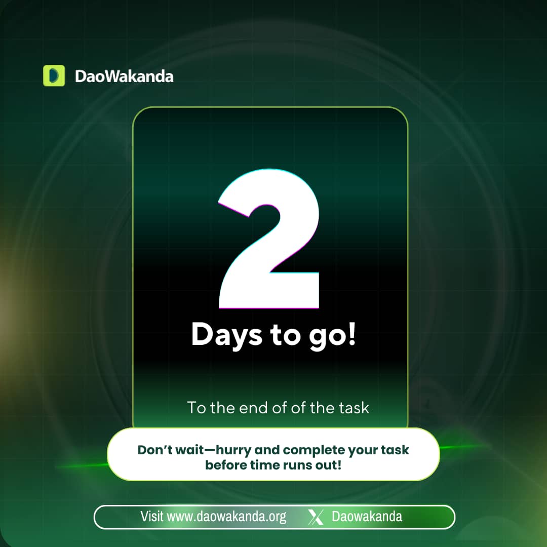 DaoWakanda's tweet image. Tech Bros and Tech Sis 🧑🏽‍💻👩🏼‍💻 don't miss this opportunity!

Stand a chance to win amazing rewards in Algos.

💰 Prize: 100 $ALGO each for 4 Winners

Click to solve 👉 daowakanda.org/developers

Don't wait until the last minute....Hurry NOW! ⏰ 

#Algodevs
#Developers
#DaoWakanda