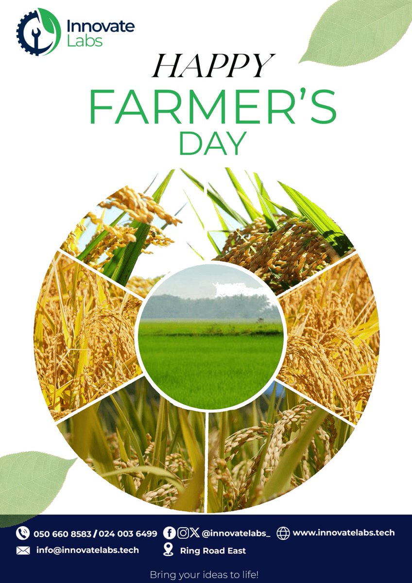 innovatelabs_'s tweet photo. Every meal begins with a farmer. 🌻🌱 Thank you for all you do!
.
.
Happy Farmer's Day!
.
.
 #farmersDay #bringyourideastolife #happyholiday https://t.co/wVuArtWAYc