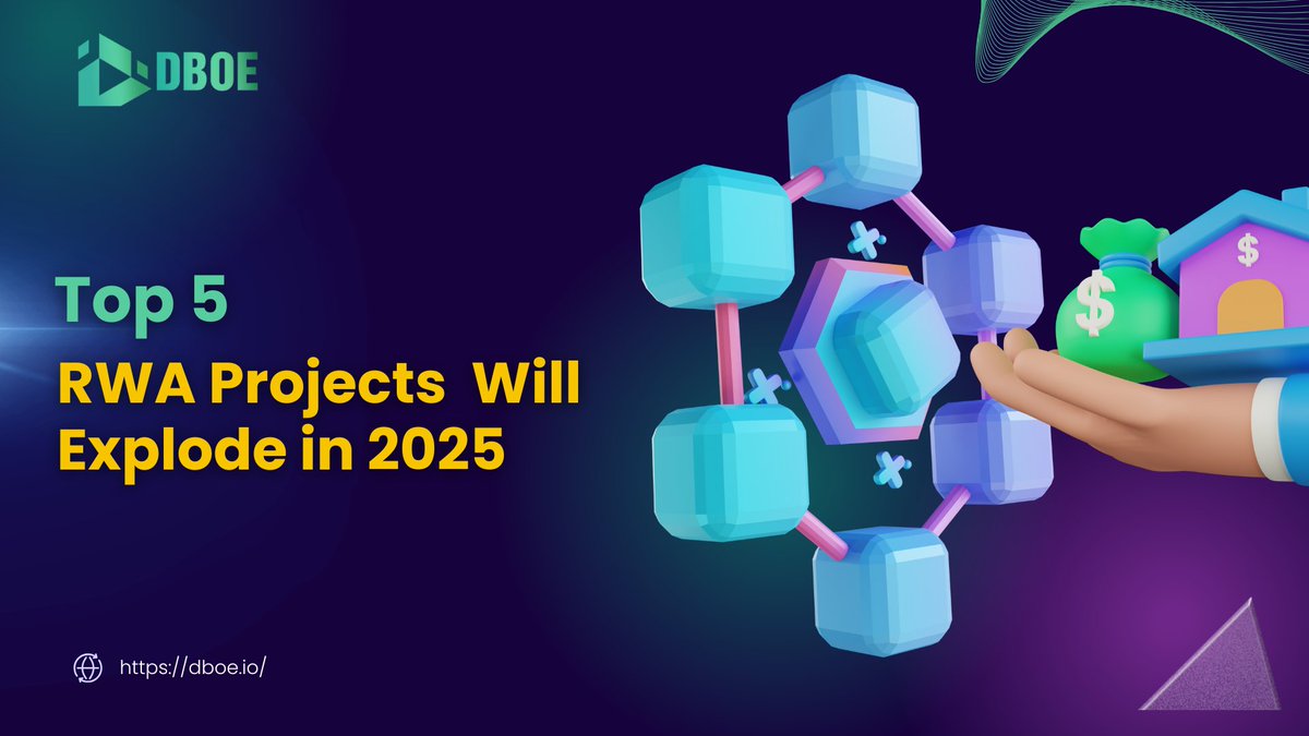 DBOE_Official's tweet photo. π What is RWA? Real World Assets are bridging the gap between traditional finance & DeFi.
As we approach 2025, whatβs the top 5 most potential projects that are about to explode!? ππ
Read more here π https://t.co/k0rp1faAsQ
#RWA #DeFi #Blockchain #Crypto #Finance #DBOE https://t.co/uIUb5OPOBk