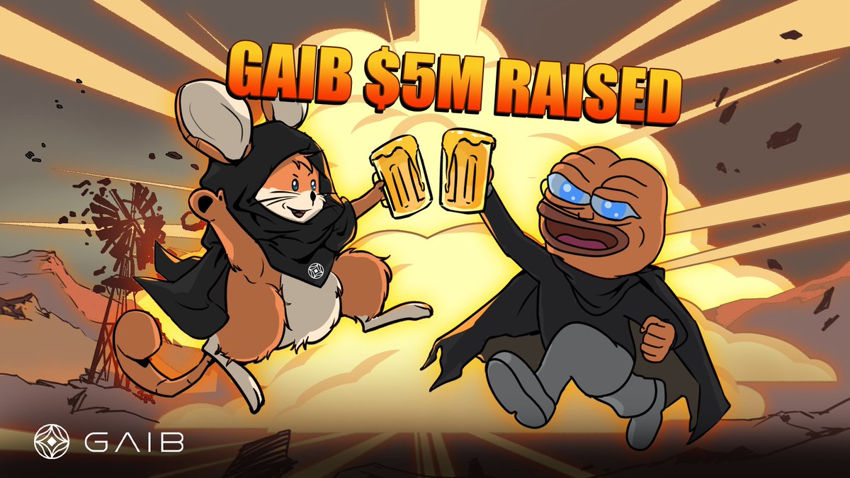 Thrilled to announce that <a href="/gaib_ai/">GAIB 🟠 | RWAiFi | AI Infra</a> has raised a $5M pre-seed round, led by <a href="/hack_vc/">Hack VC</a>, <a href="/FactionVC/">Faction</a>, <a href="/hashed_official/">#Hashed</a>, and 30+ incredible supporters, to build the first economic layer for AI compute!🙌