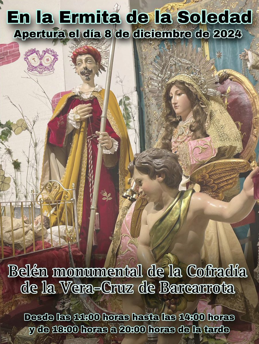 Extraordinario Toque Manual del Esquilón de la espadaña de la Ermita de la Soledad de Barcarrota (Badajoz) durante la inauguración del Belén
Monumental de la Cofradía de la Vera Cruz en el marco de la conmemoración del 375 aniversario de su fundación <a href="/cultura_EXT/">Cultura, Turismo, Jóvenes y Deportes</a> <a href="/ArchiMridaBadaj/">Archi Mérida-Badajoz</a>