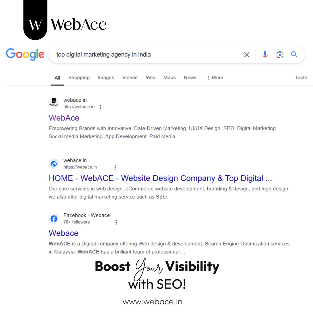 WebAce_India's tweet photo. Want to ace the SEO game?
With our optimised SEO Services, your brand ranks higher, gets seen by the right audience, and attracts meaningful traffic.
Let’s grow together! ♠️
#WebAce #SEO #AceYourGrowth #DigitalMarketing https://t.co/jL9g3JCymu
