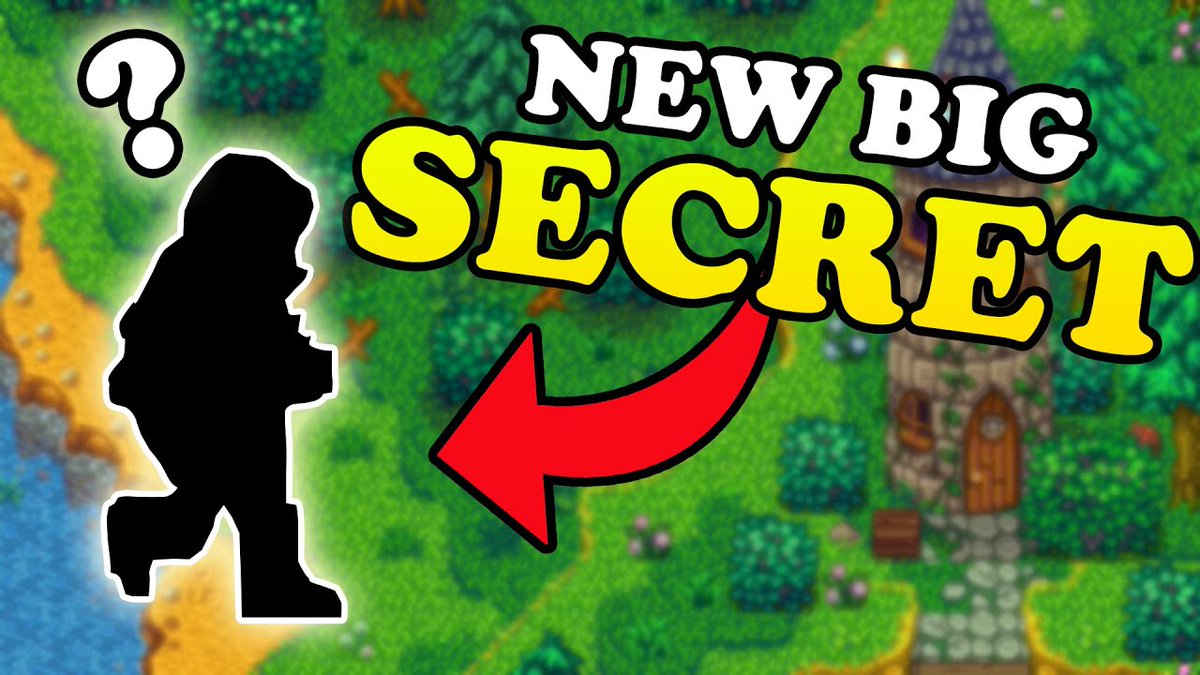 What lurks in the shadows in the latest update of #StarDewValley ?

youtu.be/Y2SekgipocE