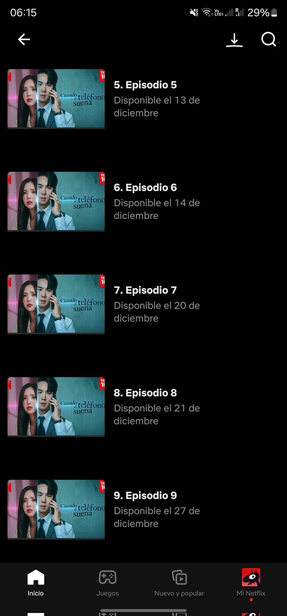 XDRomi's tweet photo. Netflix modificó las fechas de los capítulos de "Cuando suena el teléfono" y ahora no tenemos nada para este viernes. AHHHHHH! NECESITO ESE CAPÍTULO @NetflixLAT https://t.co/QUXMYrAqSy