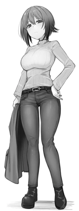 西住姉その2(二枚目は全身 
