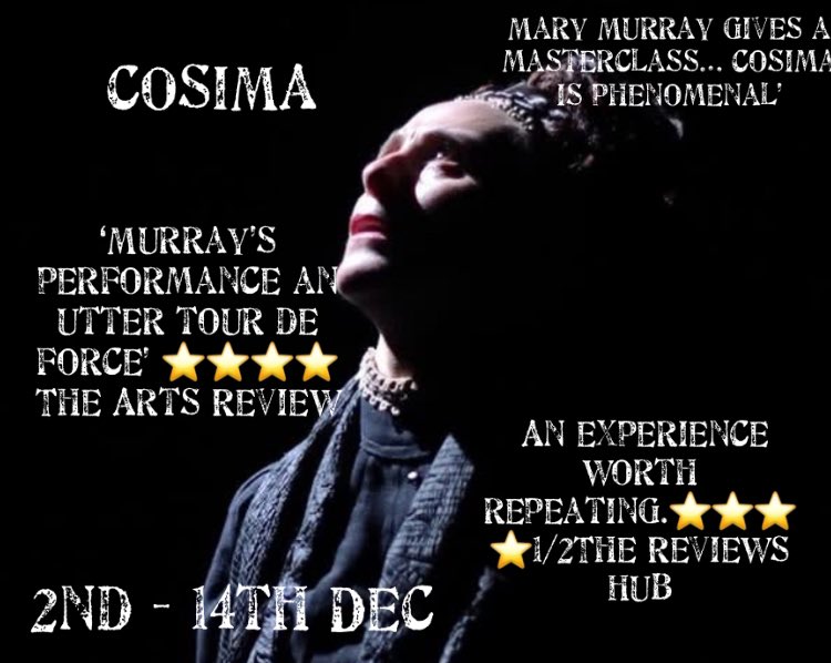 Viking Theatre (@viking_theatre) on Twitter photo COSIMA..’Visit Viking immediately for this wonderful one-act, one-person show. ⭐️⭐️⭐️⭐️1/2 The Reviews Hub 👏👏👏 COSIMA..’Visit Viking immediately for this wonderful one-act, one-person show. ⭐️⭐️⭐️⭐️1/2 The Reviews Hub 👏👏👏