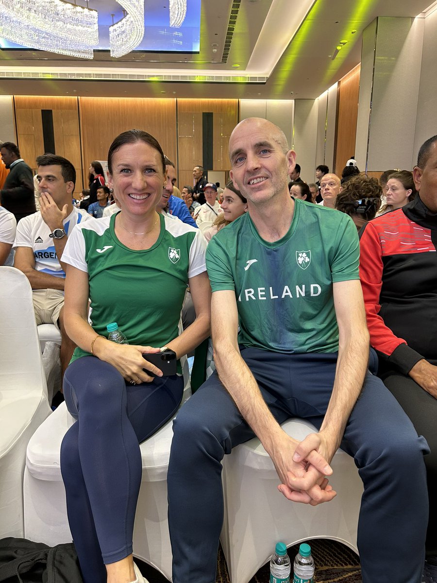 johnoregan777's tweet photo. Team Ireland 🇮🇪 at the 
100Km World Championships 2024,
Bengaluru, India 🇮🇳 
Men - Ciaran McGonagle 
Women - Caitriona Jennings
Team Leader - John O’Regan 

Race starts 06:00 local time (+5hr)
Sat 07th December 
Live Tracking:  
https://t.co/1ZFnzSdCIt
@Neacht https://t.co/j8l1JCEDvZ