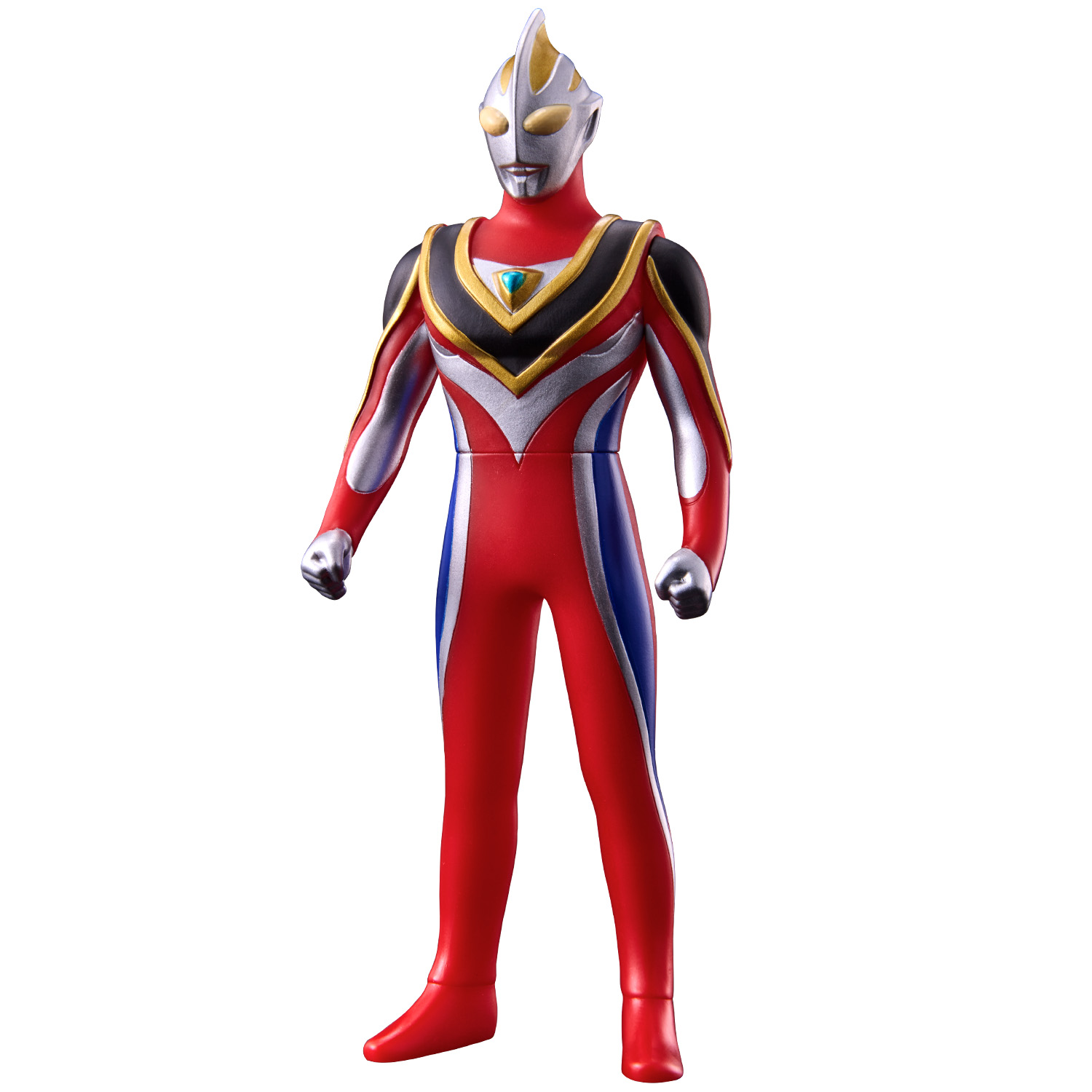 ウルトラマンティガ」ソフビ人形・ウルトラマンティガ・スカイ（新品