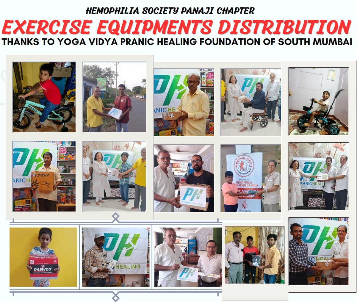 Thanks to <a href="/SaritaChef/">chef sarita</a>  for arranging the exercise equipment, including dumbbells, cycles, wrist weights, and more. Your thoughtful support is invaluable in helping us promote physical fitness and improve the quality of life for those in our community🙏