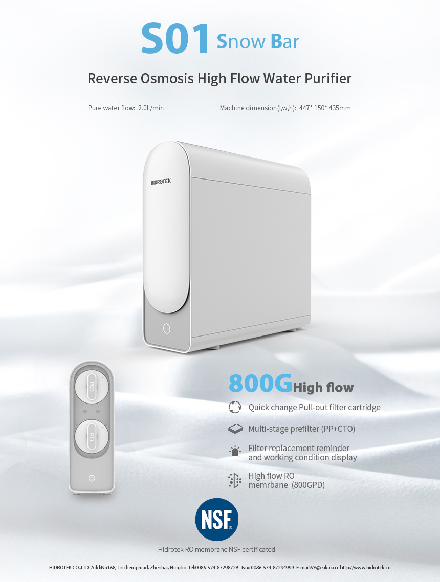 HIDROTEK_HQ's tweet photo. Upgrade your hydration game with the S01 RO Water Purifier! 💧 Compact yet powerful, delivering 800 gallons/day of pure water. Say goodbye to impurities and hello to safe, refreshing water at your fingertips. 🌟
✉️https://t.co/HQozl1q02o
#WaterPurifier #HIDROTEK https://t.co/iXjKQD3l5c