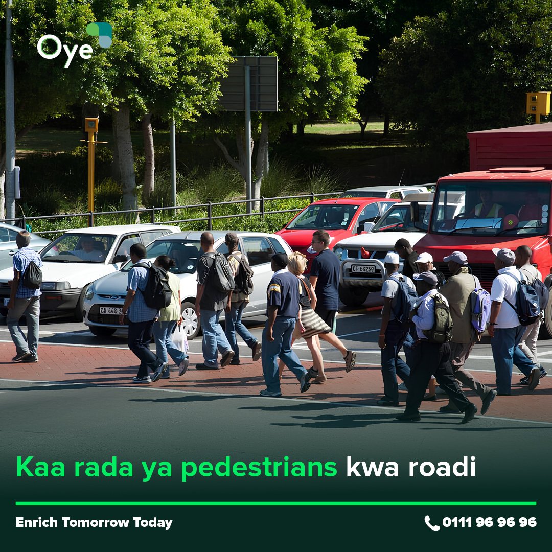 oyeapp_ke's tweet photo. Pedestrian pia ni users wa barabara na wanahitaji usalama pia wakitembea. Hakikisha unawapa priority na kuwa mwangalifu kila wakati ukiwa barabarani. 

#OYEKenya #NTSA #BodaNiLife #MaishaNiKujituma #RideSafe @ntsa_kenya https://t.co/xHuHKhdkGL