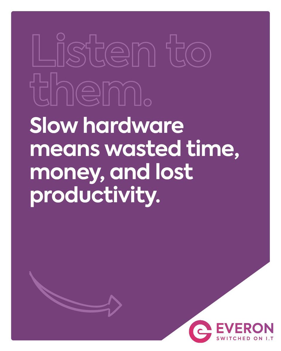 Everonuk's tweet image. Upgrade Your Business Tech! 💻➡️ Faster speeds, better security, and enhanced productivity await. Swipe to see why a hardware refresh is the key to success! 🔧📈 #UpgradeYourTech