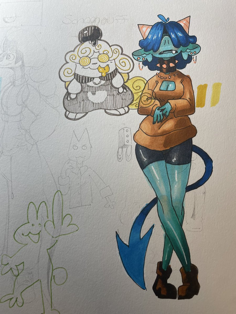 sch0omp's tweet photo. doodle colored.. https://t.co/1eYukWdn70