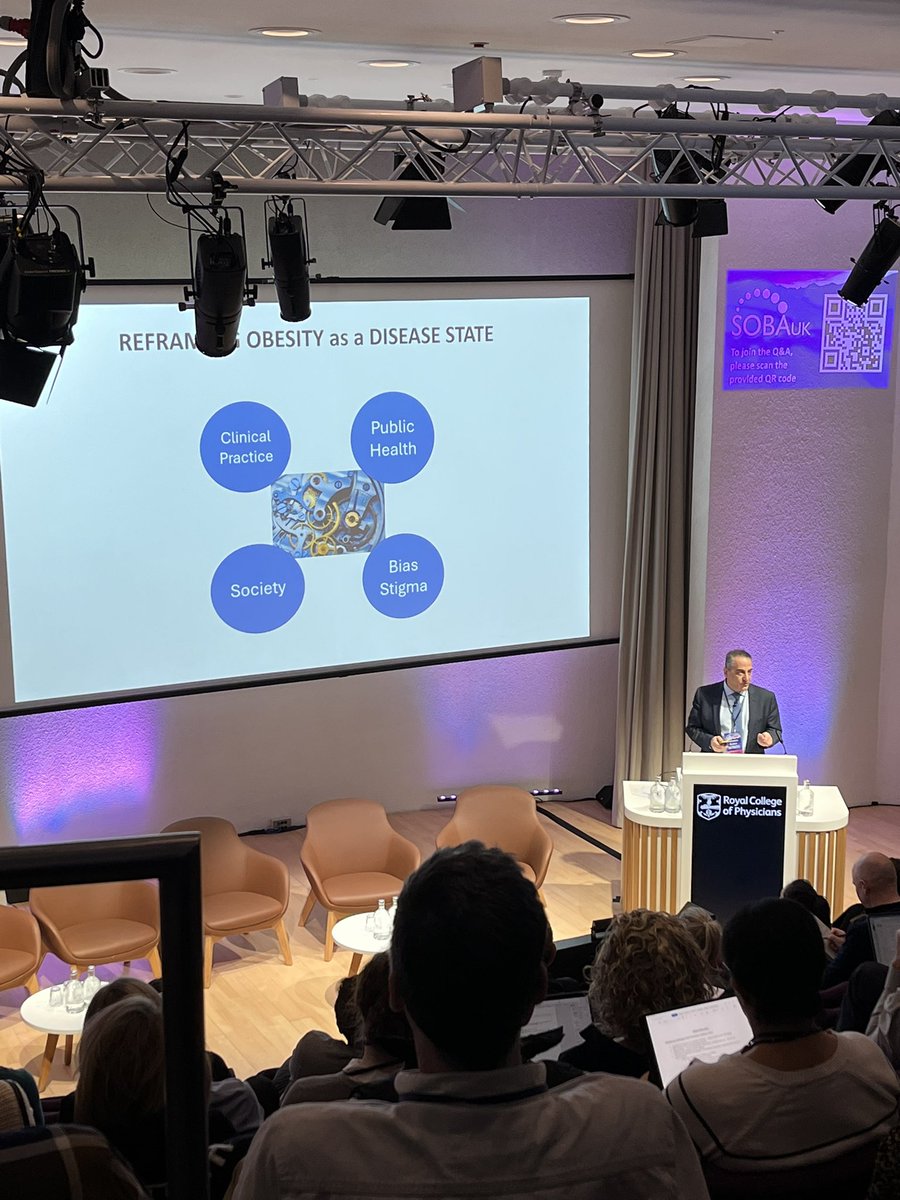 Professor Francesco Rubino on “Is Obesity a Disease? Defining and Diagnosing Clinical Obesity” #SOBAWSM24