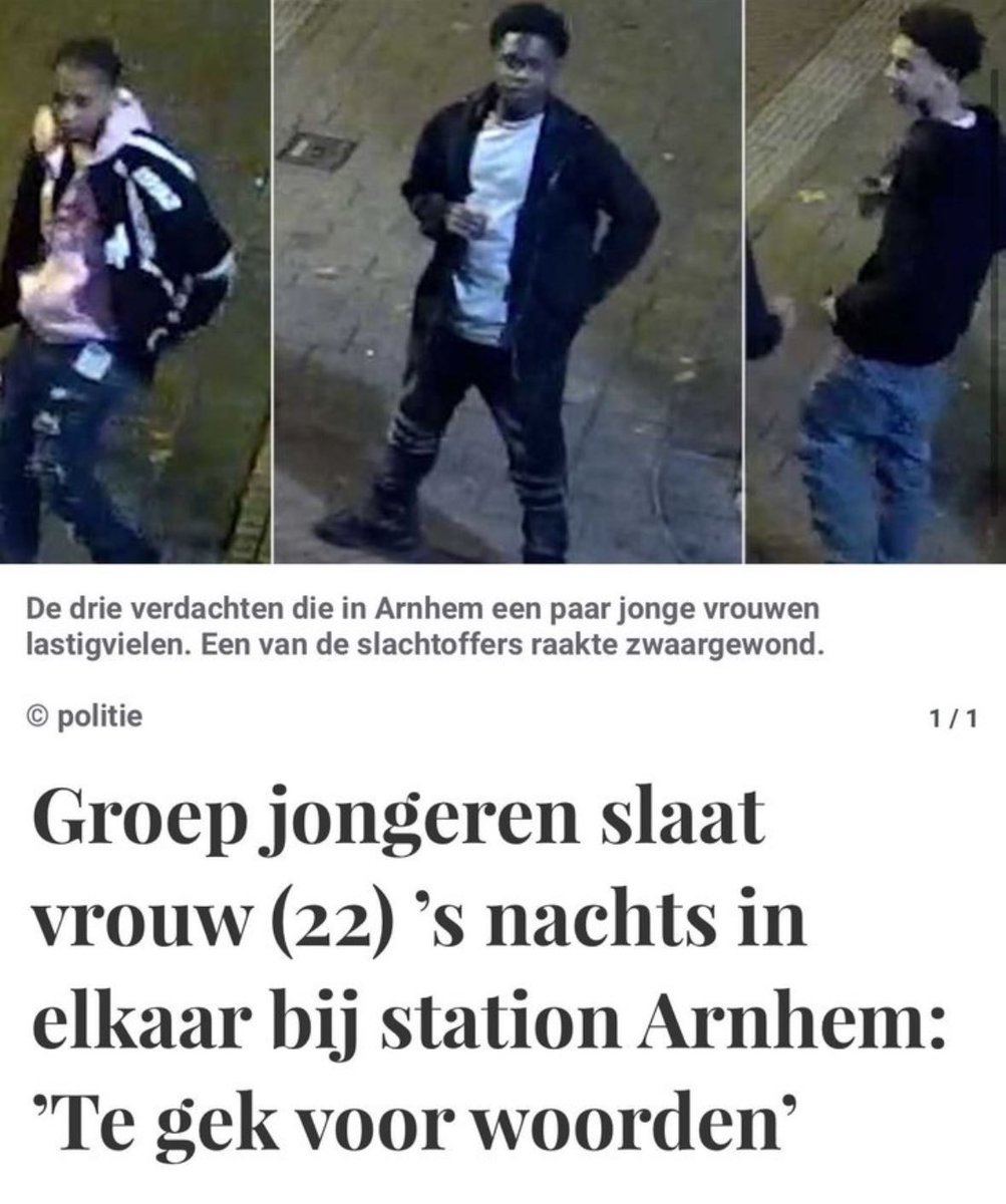 Maar waag het niet hier iets over te zeggen, want voordat je het weet komt justitie achter je aan en ben jíj het probleem. 

Want in deze bananenrepubliek is het benoemen van dit walgelijke geweld natuurlijk veel erger dan het geweld zelf. Zo klaar met dit hypocrisie in dit land.