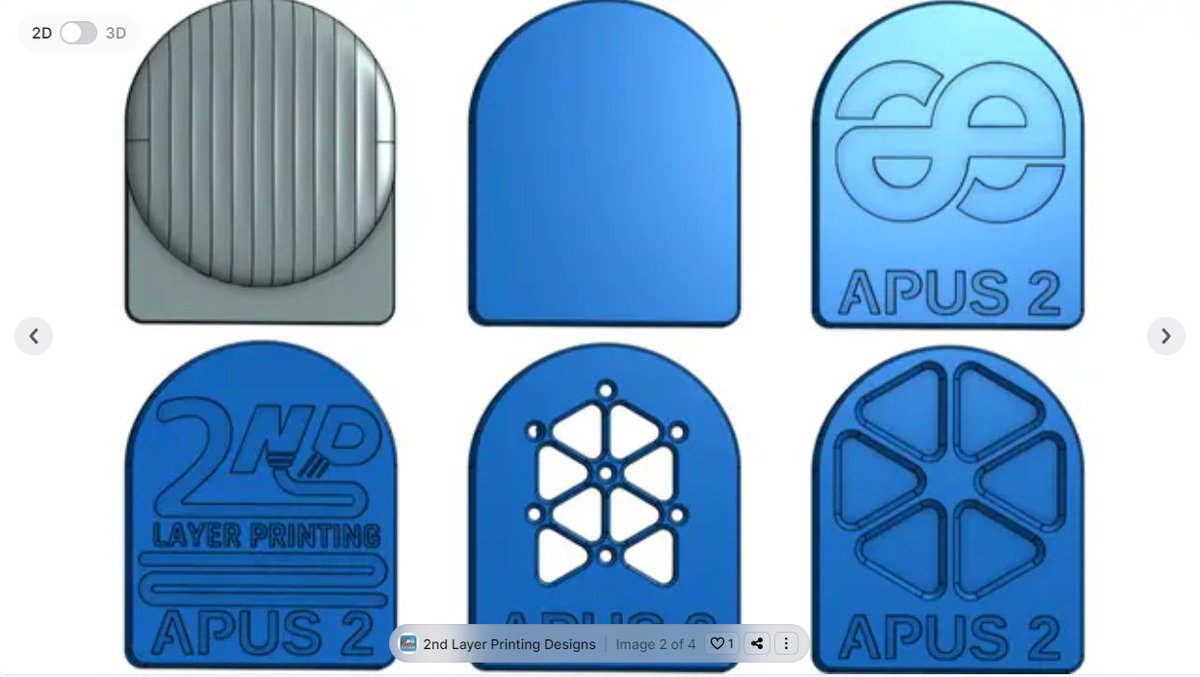 phaetus3D's tweet photo. Do you long for a one-of-a-kind #APUS 2? Download this exclusive cover design file now to create your personalized APUS 2!🌟
Share your creative design or new cover on social media and @phaetus3D to win a limited edition, exclusive torque wrench from Phaetus!🎁 https://t.co/f3JoGbVD3F