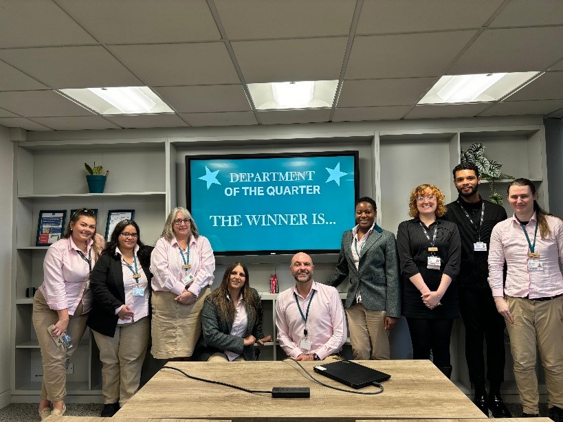 Big congrats to our Department of the Quarter - the Commercial, Events &amp; Finance team! 👏🌟 Amazing events, community support, and guest feedback earned this recognition.

Shoutout to all teams for their efforts—excited for what’s next!

#DepartmentOfTheQuarter #ConferenceAston