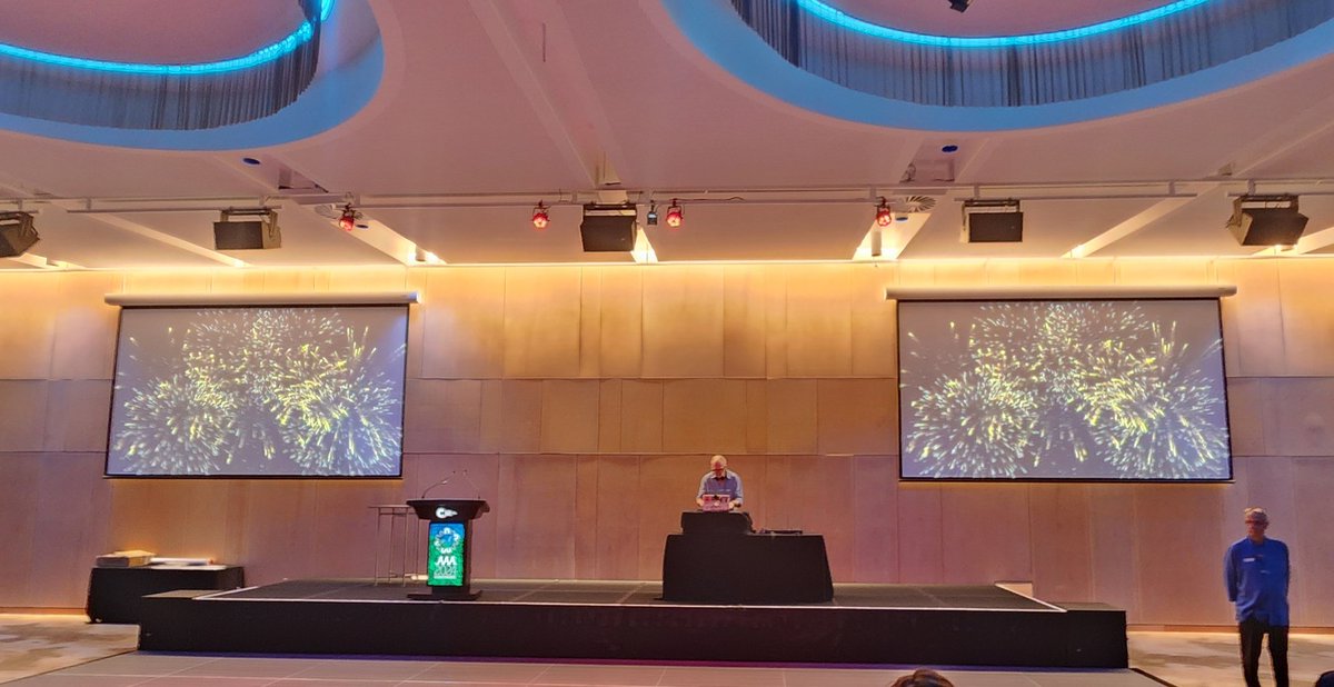 jrmkg's tweet photo. Thrilled to be at the #AAA47  DJ Hippocampus gig. It's already such a fantastic vibe! Highlight of the year 😊 https://t.co/BfeC7E2CSJ