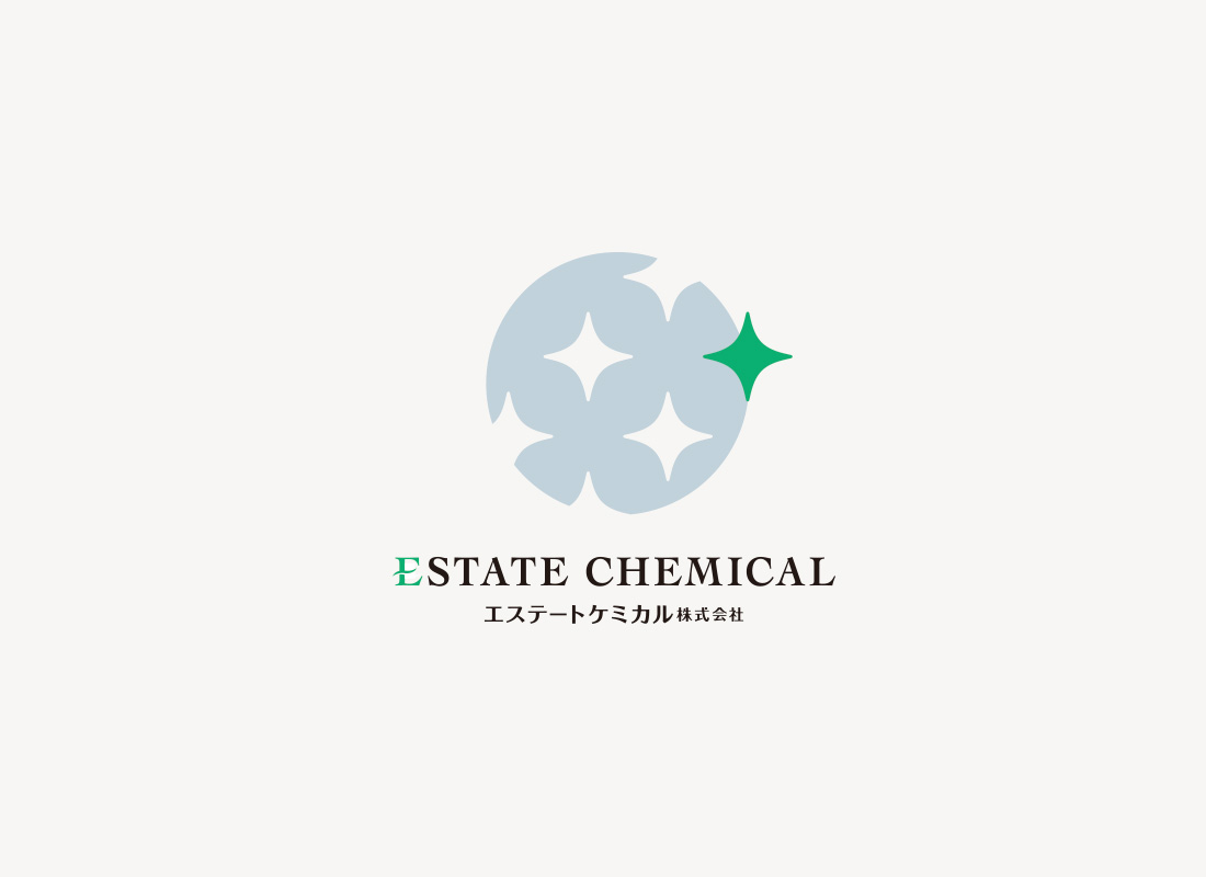 current_design's tweet photo. 三重県伊賀市の化粧品などのOEM製造を主としたエステートケミカル株式会社さまのロゴをお手伝いしました。
6社のグループ会社からなることを6つの星に見立て、隠れモチーフとして四葉の花を含ませています。
#ロゴ #ロゴデザイン https://t.co/CjCNx8Lti0