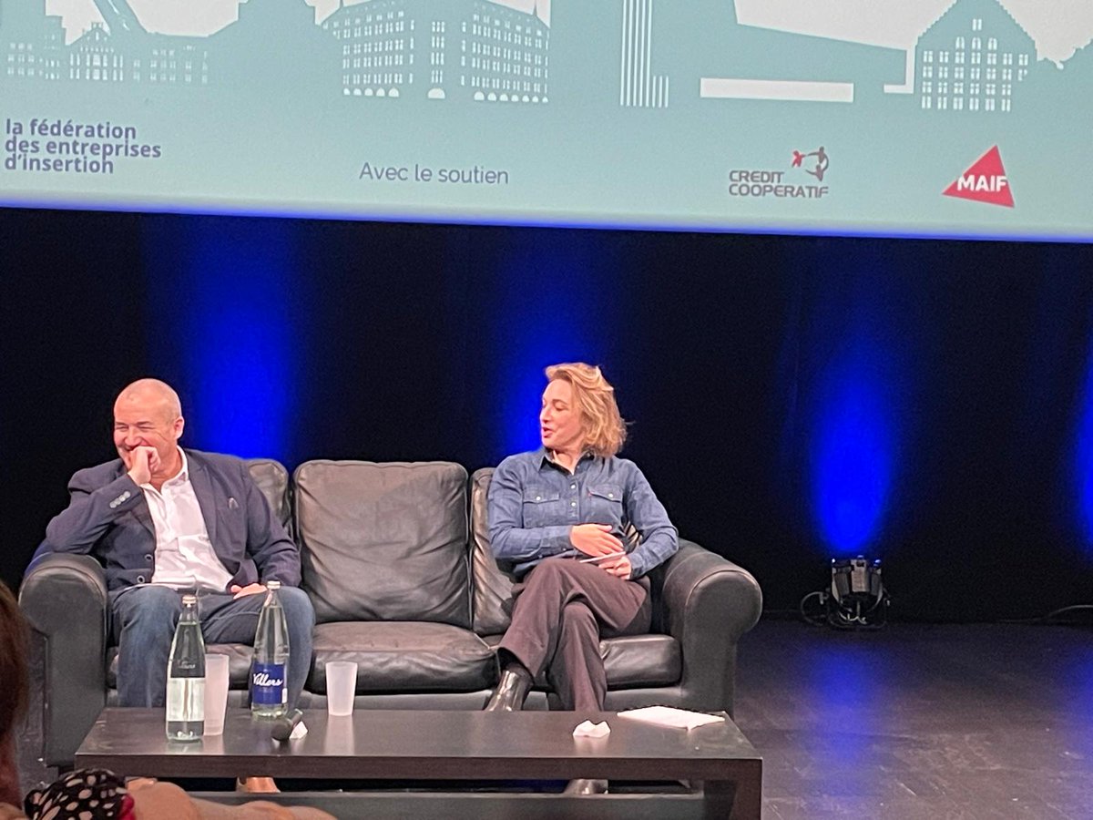 La fédération des entreprises d'insertion (@lafederationei) on Twitter photo 💬 Quelles évolutions et attentes du monde du travail et des
salariés ?
👁 Premier regard croisé ce matin avec <a href="/MaryliseLeon/">Marylise Léon</a>, Secrétaire
Générale de la <a href="/CFDT/">CFDT</a>, et <a href="/emmanuelcohardy/">Emmanuel Cohardy</a>, Président
Hauts-de-France de la CPME 💬 Quelles évolutions et attentes du monde du travail et des
salariés ?
👁 Premier regard croisé ce matin avec <a href="/MaryliseLeon/">Marylise Léon</a>, Secrétaire
Générale de la <a href="/CFDT/">CFDT</a>, et <a href="/emmanuelcohardy/">Emmanuel Cohardy</a>, Président
Hauts-de-France de la CPME