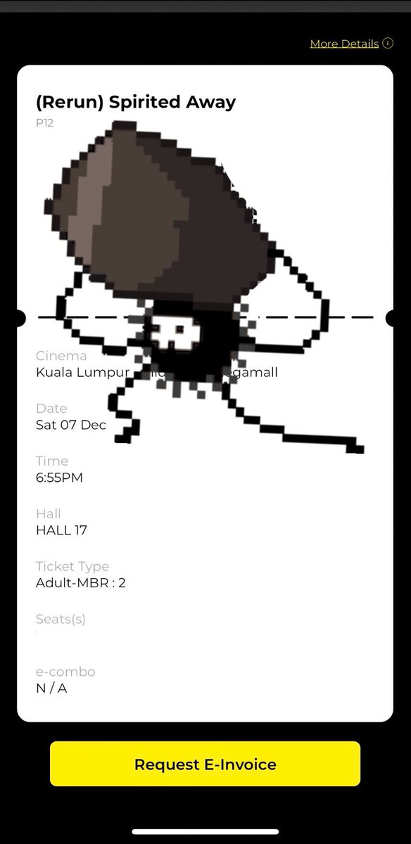 nurhashaidris's tweet photo. @GSCinemas i missed the chance to get tickets for the symphonic ghibli, let me win this atleast 😭#spiritedaway #spiritedawaymovie #hayaomiyazaki https://t.co/QhvcimYUMC