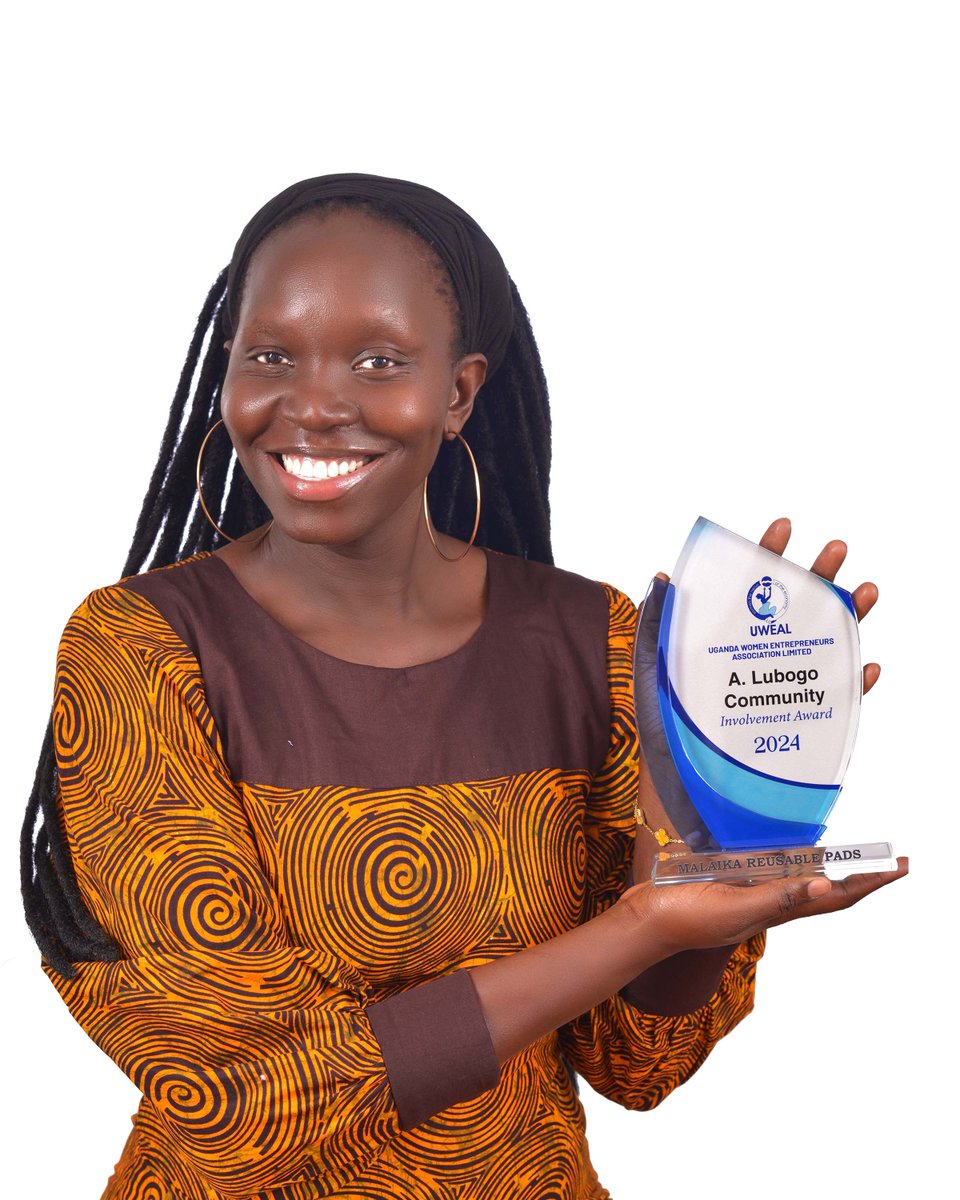 The community Impact Award was given to @Malaika Reusable Pads for supporting girls in rural and low income households to be able to stay in school. This has been a shared effort, so we dedicate this award to all our amazing partners. We Are Because You Are📷
<a href="/UWEAL_Ug/">Uganda Women Entrepreneurs Association</a>