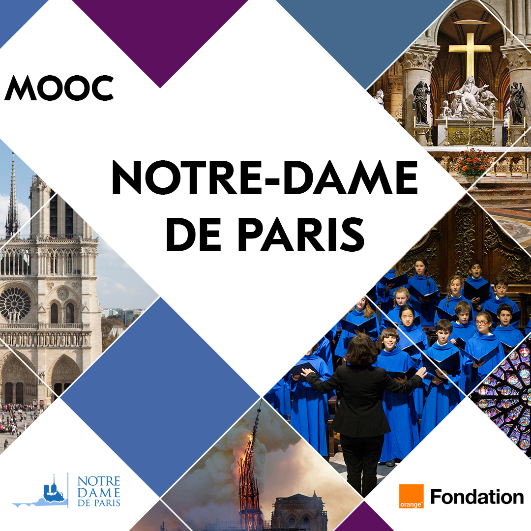 📅Êtes-vous prêt pour la réouverture de Notre-Dame de Paris ?💓

Le #MOOC Notre-Dame de Paris, vous propose d'explorer ce joyau architectural dans toute sa beauté !

🔗Pour vous inscrire, c'est par ici 👇
mooc-culturels.fondationorange.com/enrol/synopsis…