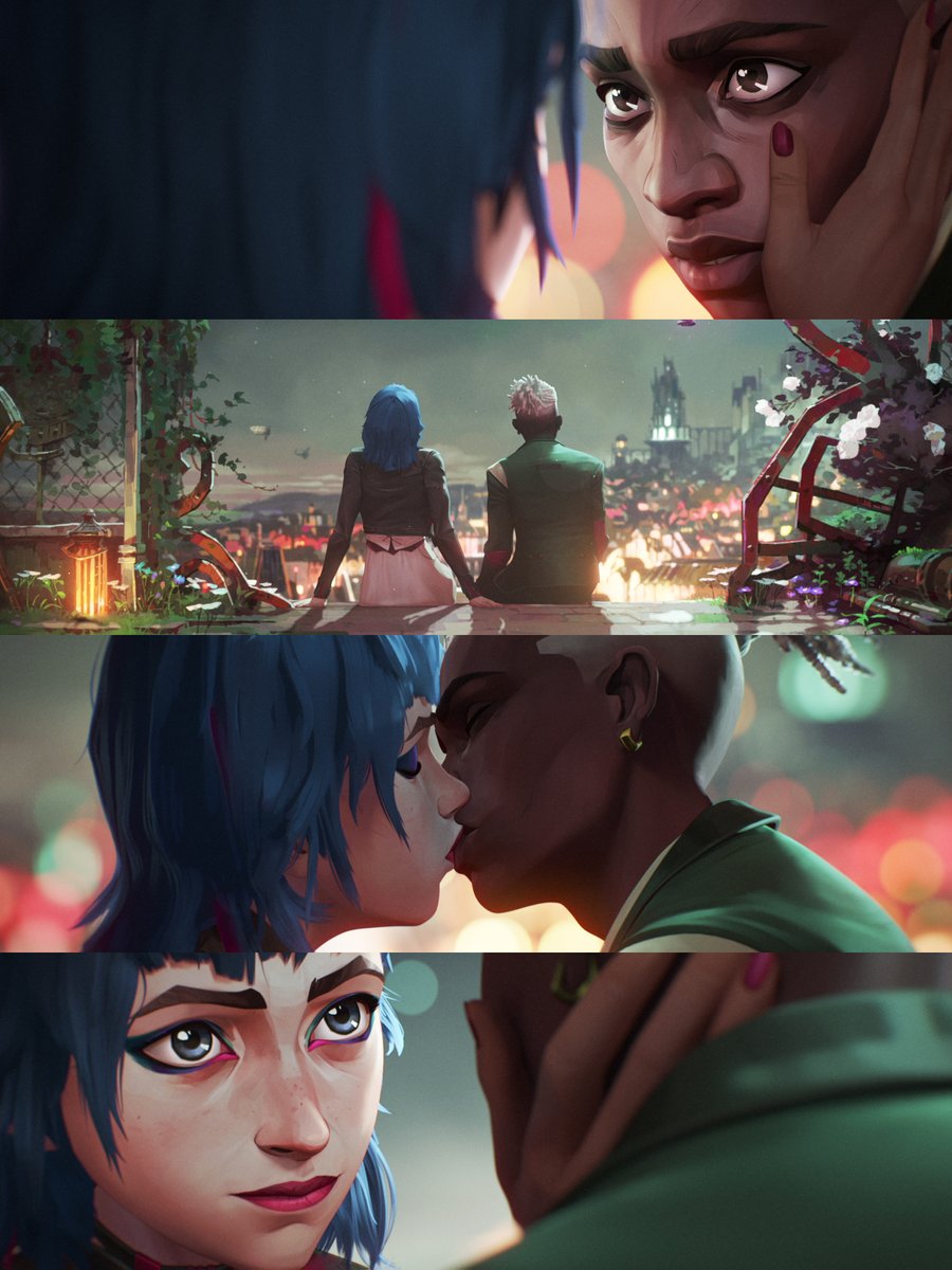 NetflixES's tweet photo. Ekko y Powder 🥺 https://t.co/VxL0PCoNn9