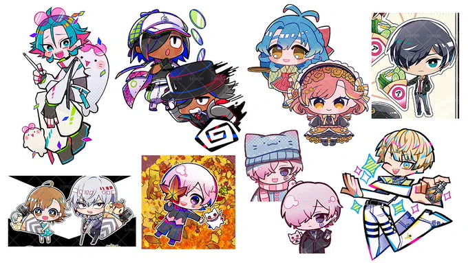 【portfolio】・Character standing picture ・One-picture illustrations ・Live2D model(art only)・SD基本彩度高め差し色多めです。動画に合ったテイストにも変更等できますので是非メールかDMにてお気軽にお問合せください。We welcome requests from international users at Vgen! 