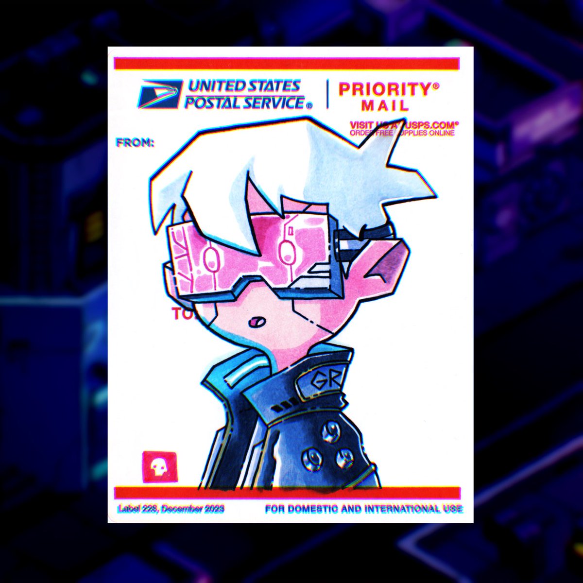 Grimbytez's tweet photo. 228 Slap commissions #stickerslaps #Copic https://t.co/Oh6YY8e8Yt