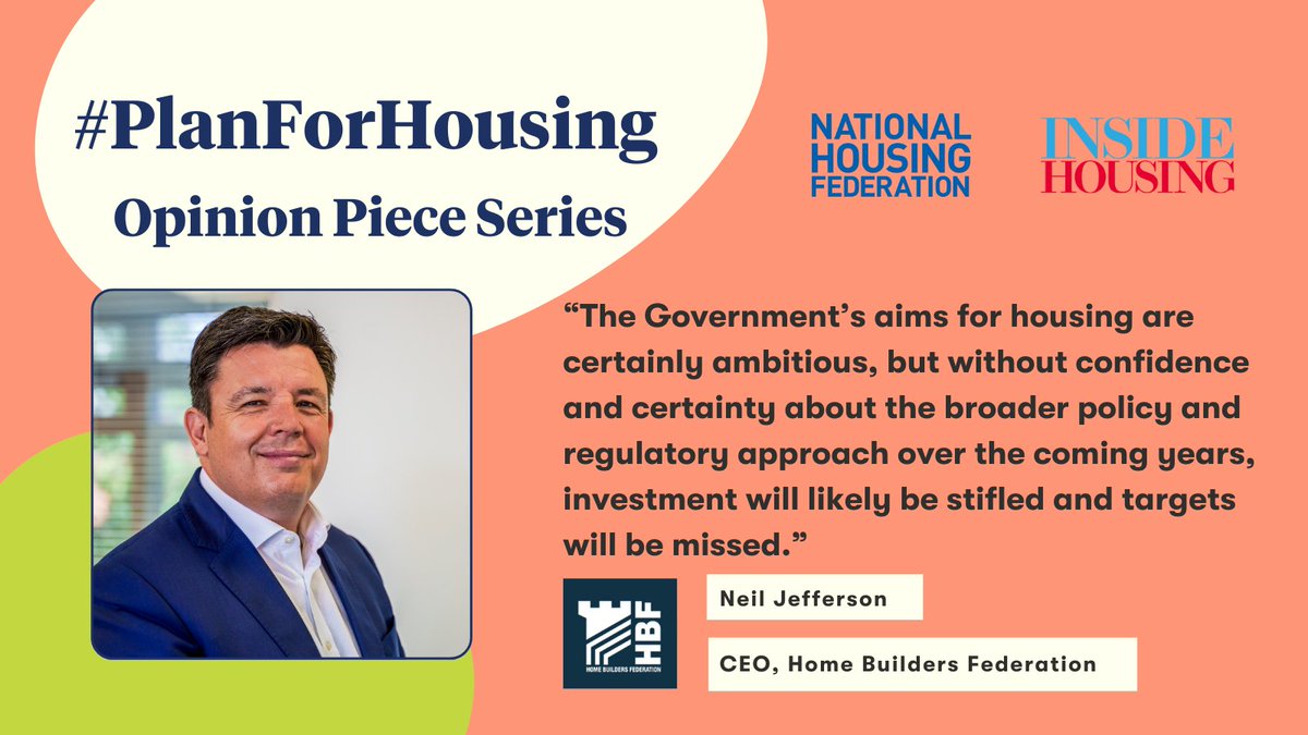 natfednews's tweet photo. "The relationship between home builders & housing associations has become more intertwined in recent years as an increasing proportion of affordable homes have been delivered through Section 106."
@HomeBuildersFed for our #PlanForHousing series🏠
👇
https://t.co/AzsYo5ofSW https://t.co/3TYe5c1E4k