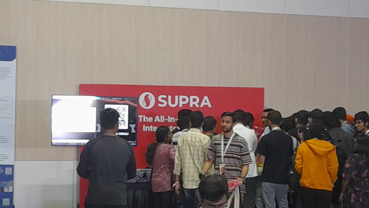 blprohit1's tweet photo. Looking Forward to Building our SuperDapp on @SUPRA_Labs at @ETHIndiaco #SupraMOVEIndia
See the energy supra got!! https://t.co/m3SutS2BW7
