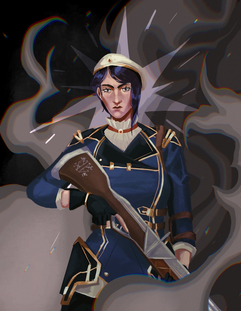 la1zzka's tweet photo. a decorated officer, leader of house Kiramman
#Arcane #Caitlyn https://t.co/DtjG0gNYWZ