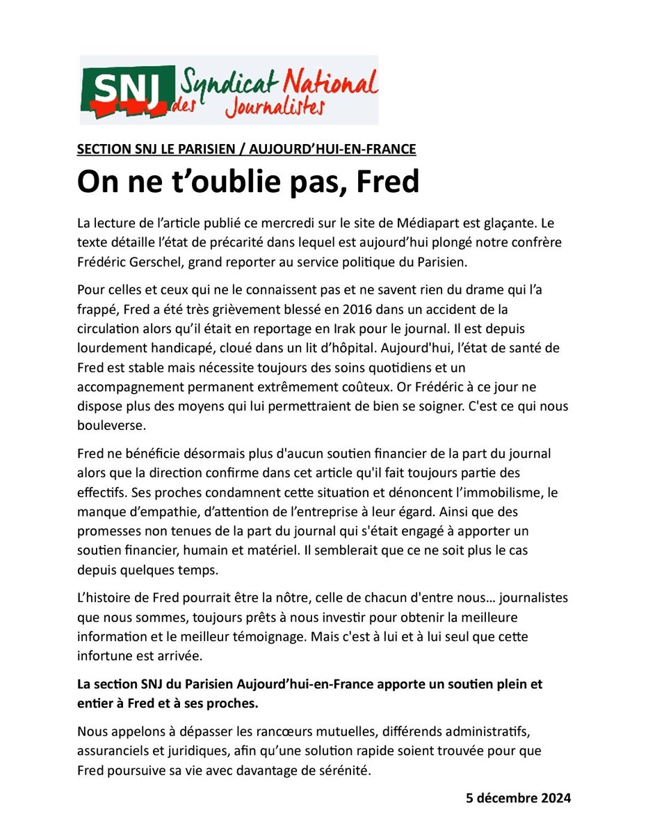 SNJ - premier syndicat de journalistes tweet media