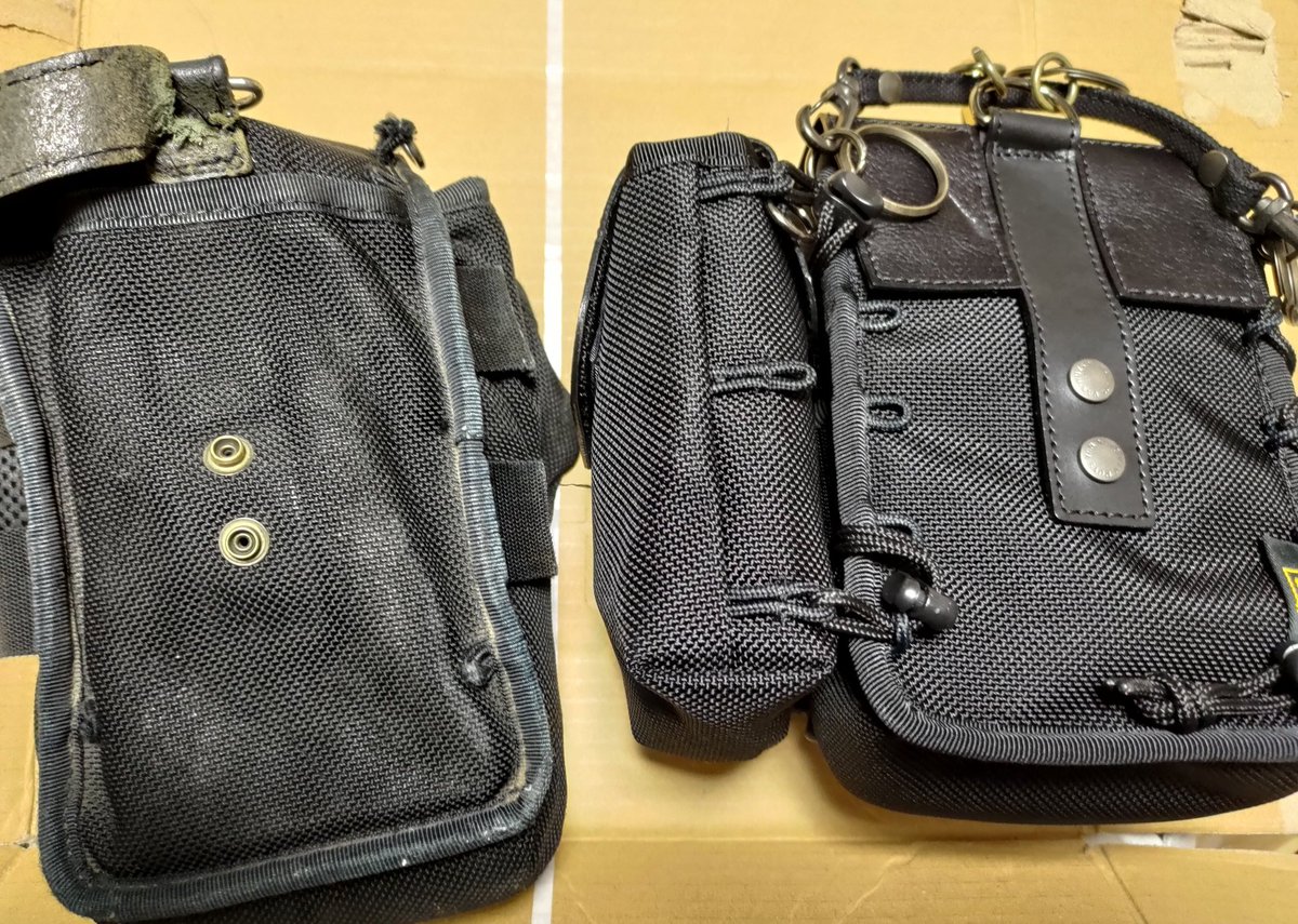 m_hagger's tweet image. 初代が表も裏もガッタガタで直せないか訊いたら「不可能とは言わんけど買い換えた方が安いし、他もガタ来てるかもだよ」とのことで、ついに二代目をお迎えした。
９年使ったよ９年。
これからもよろしく。
#vannuys
#バンナイズ