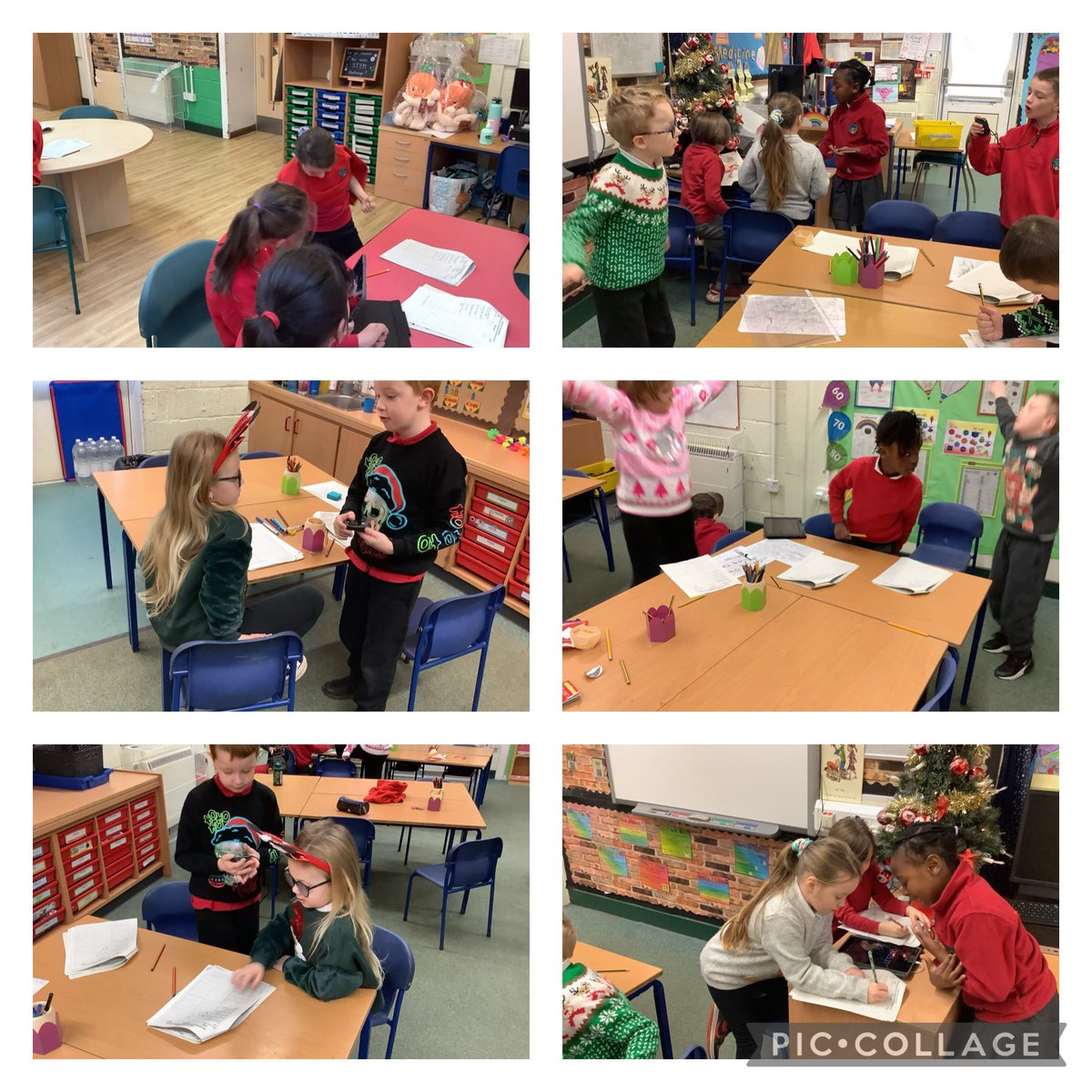 P3G are using stop clocks today to estimate and check times for different activities.  They are all working well with their groups and partners.
