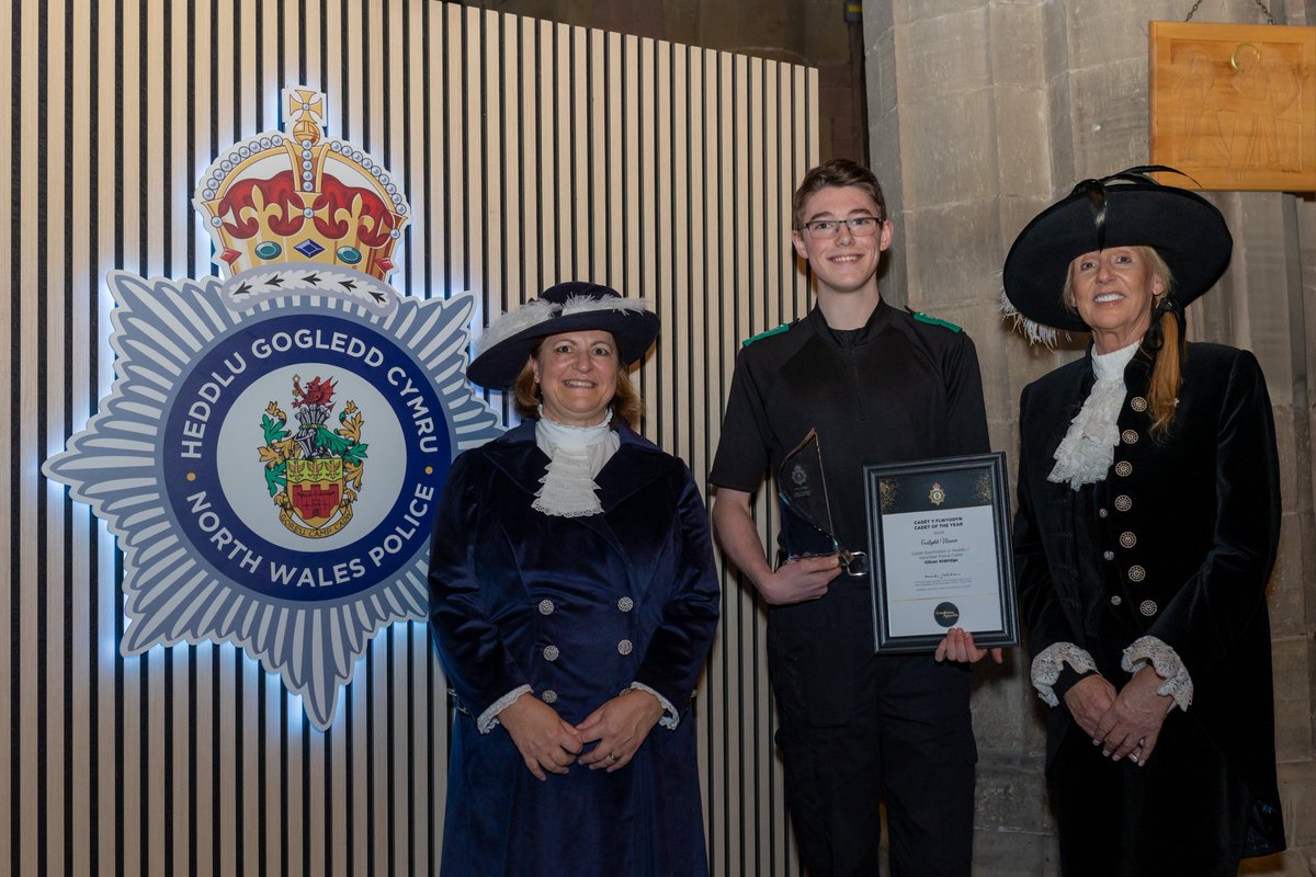 On the 14th of November, I had the honour to attend St. Asaph Cathedral along with Sarah Fosketh, High Sheriff of Gwynedd, and Lord Lieutenant Harry Fetherstonhaugh, and many other very special individuals. #Highsheriffs #Northwalespolice