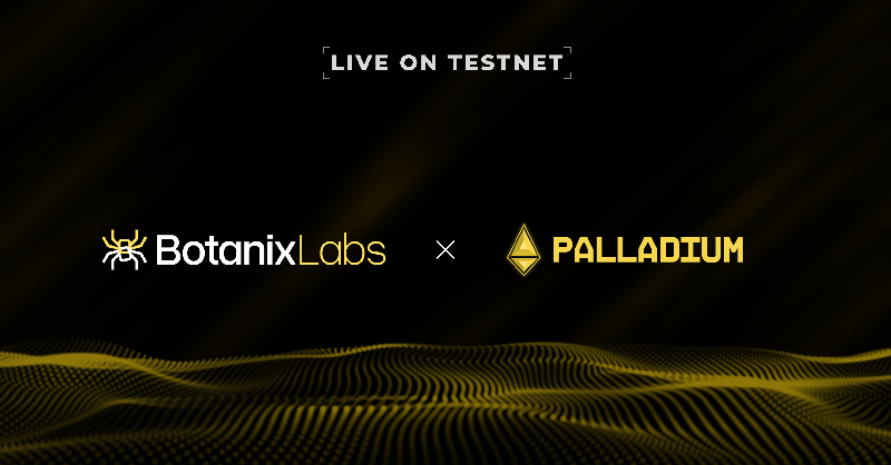 BotanixLabs's tweet photo. 🕷 TESTNET UNLOCK: PALLADIUM 🔓

Palladium is a Bitcoin-native USD stablecoin built to power the future of DeFi on Bitcoin. Check it out on the Aragog Testnet! @PalladiumLabs
