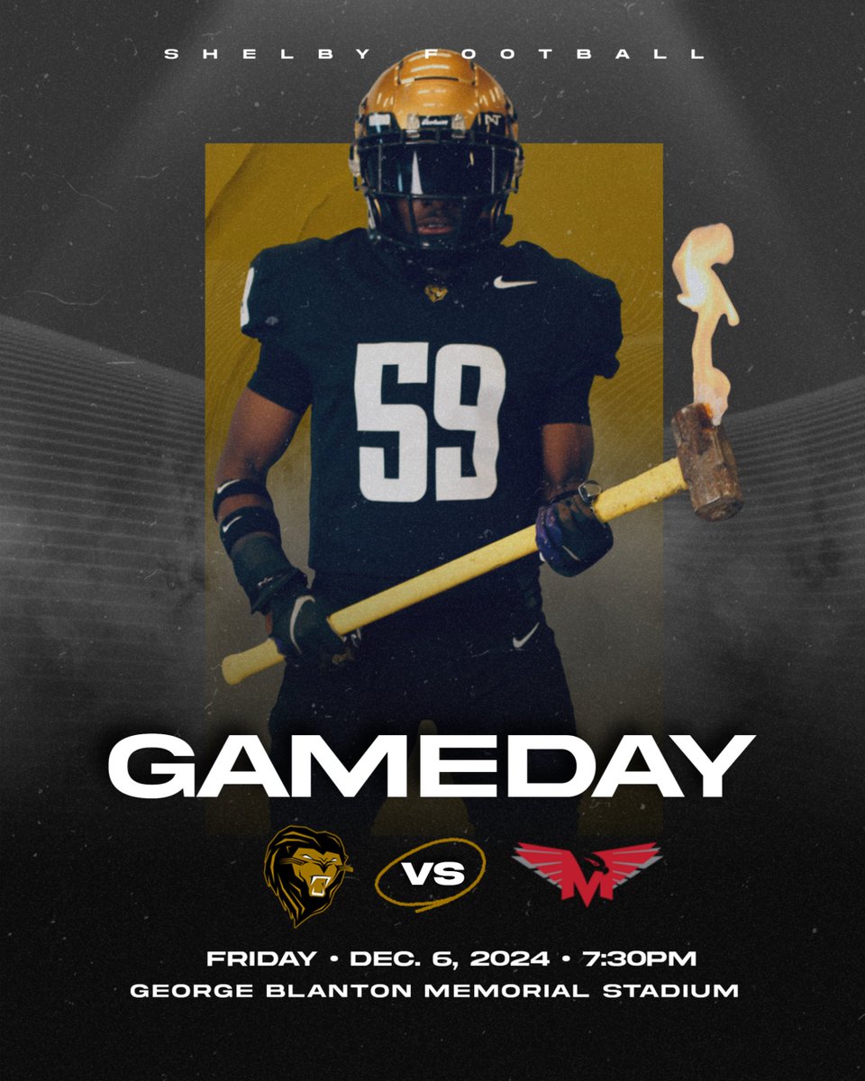 📢GAMEEEEDAYYYYYY
🏟️George Blanton Memorial Stadium
🆚Monroe
📍ROUND 4
🕢 7:30
LETS GOOOOO!!
BE. THERE.
FILL. THE. STANDS.
#pr1de