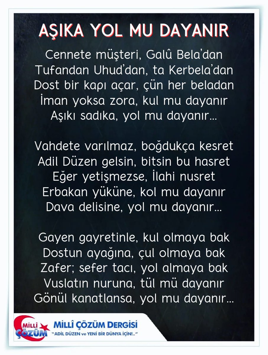 ustatahmetakgul's tweet photo. Şiirin tamamı için; https://t.co/9Vav5wshkX https://t.co/OWe2WsL2P7