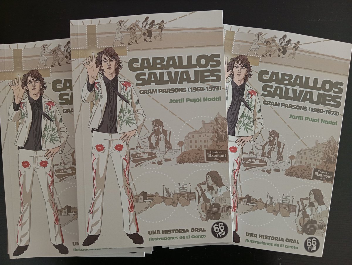 Fa cinc anys, vaig començar la bogeria d'escriure una biografia oral sobre Gram Parsons. Aquest n'és el resultat. La presentarem properament a Gràcia. Mentrestant la podeu trobar al web de <a href="/66rpmEdicions/">66 rpm Edicions</a>: 66-rpm.com/producto/cabal…