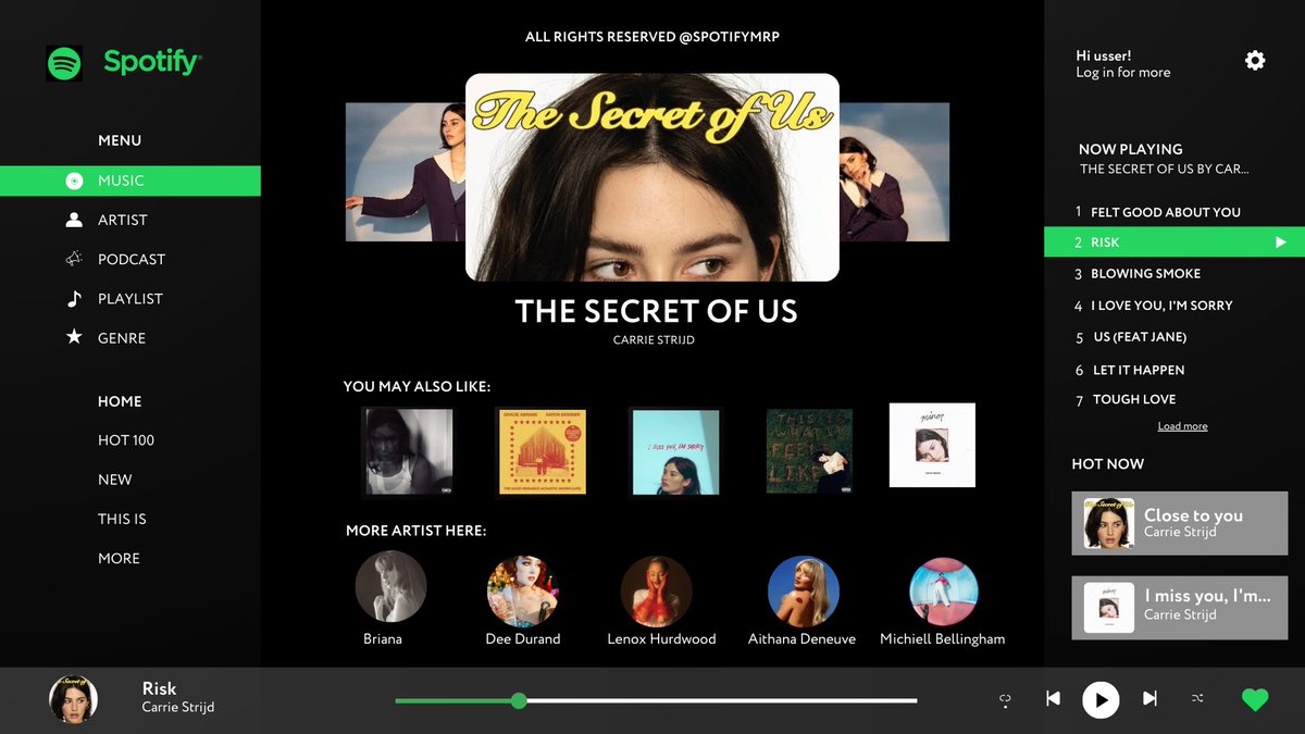 SpotifyMRP's tweet photo. ® #𝖲𝗉𝗈𝗍𝗂𝖿𝗒𝖬𝗎𝗌𝗂𝖼𝖱𝖯  ’.    𝖬𝖴𝖲𝖨𝖢 𝖥𝖮𝖱 𝖠𝖫𝖫      🔊
 𝖬𝖠𝖨𝖭 𝖬𝖤𝖭𝖴: 𝗡𝗘𝗪 𝗔𝗟𝗕𝗨𝗠
𝖳𝗁𝖾 𝗅𝗈𝗇𝗀 𝖺𝗐𝖺𝗂𝗍𝖾𝖽 𝖺𝗅𝖻𝗎𝗆! #𝖳𝗁𝖾𝖲𝖾𝖼𝗋𝖾𝗍𝖮𝖿𝖴𝗌 𝖻𝗒 @sharpestruth 𝗂𝗌 𝗇𝗈𝗐 𝗌𝗍𝗋𝖾𝖺𝗆𝗂𝗇𝗀! https://t.co/T2gy2uSBbD