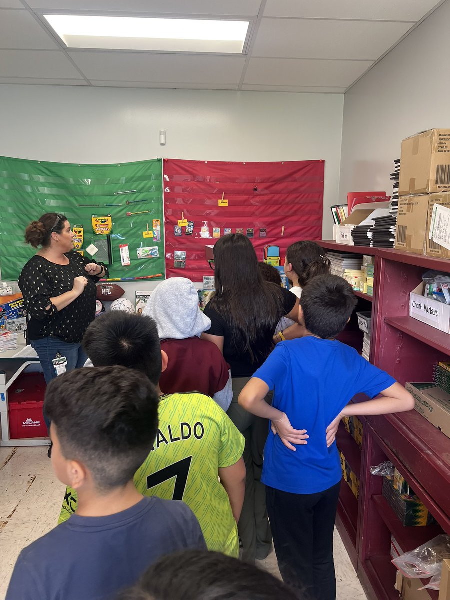 Everyday matters, if you’re not at school, you’re not learning! Our 3rd, 4th, and 5th graders shopped at the attendance store this morning! Students can only miss one day a month to earn a ticket to the store! <a href="/HillsboroughSch/">Hillsborough Schools</a> <a href="/VanAyresHCPS/">Van Ayres</a>