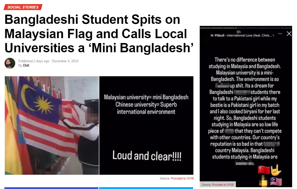 jameschin110's tweet image. Is this true? Too many blangla students in local univ?
More than half a million Bangladeshis live in Malaysia, both legally and illegally. Some of them are married to local women which means their children are bumiputera.
#TrueOrNot #justasking 
worldofbuzz.com/bangladeshi-st…