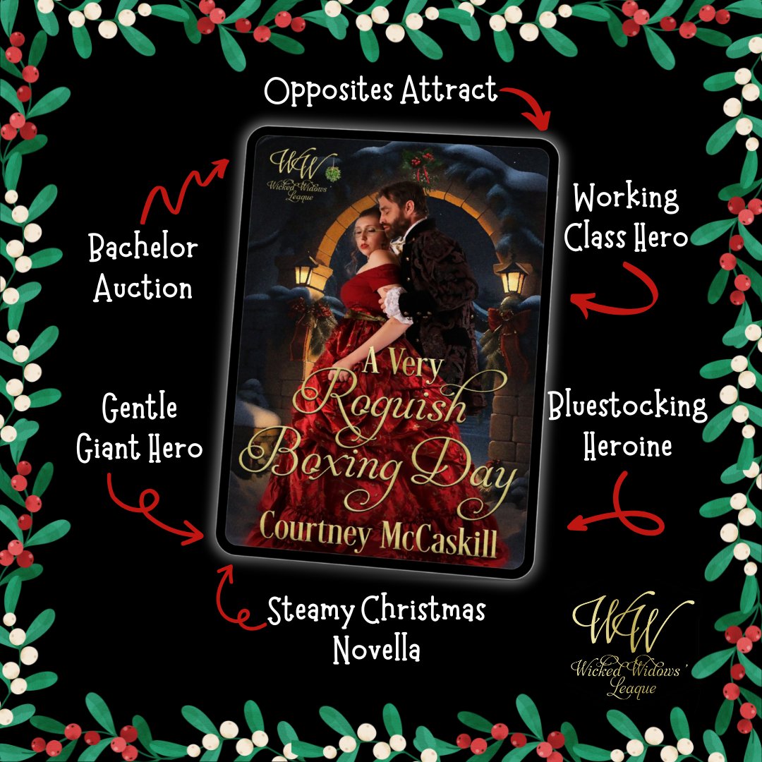 A Very Roguish Boxing Day is here! If you're in the mood for a steamy, opposites-attract Christmas romance featuring a bachelor auction (!!!) then check it out!

buy.bookfunnel.com/ly4sh9yplp

#HistoricalRomance #romancebooks #RomanceReaders #ChristmasBooks