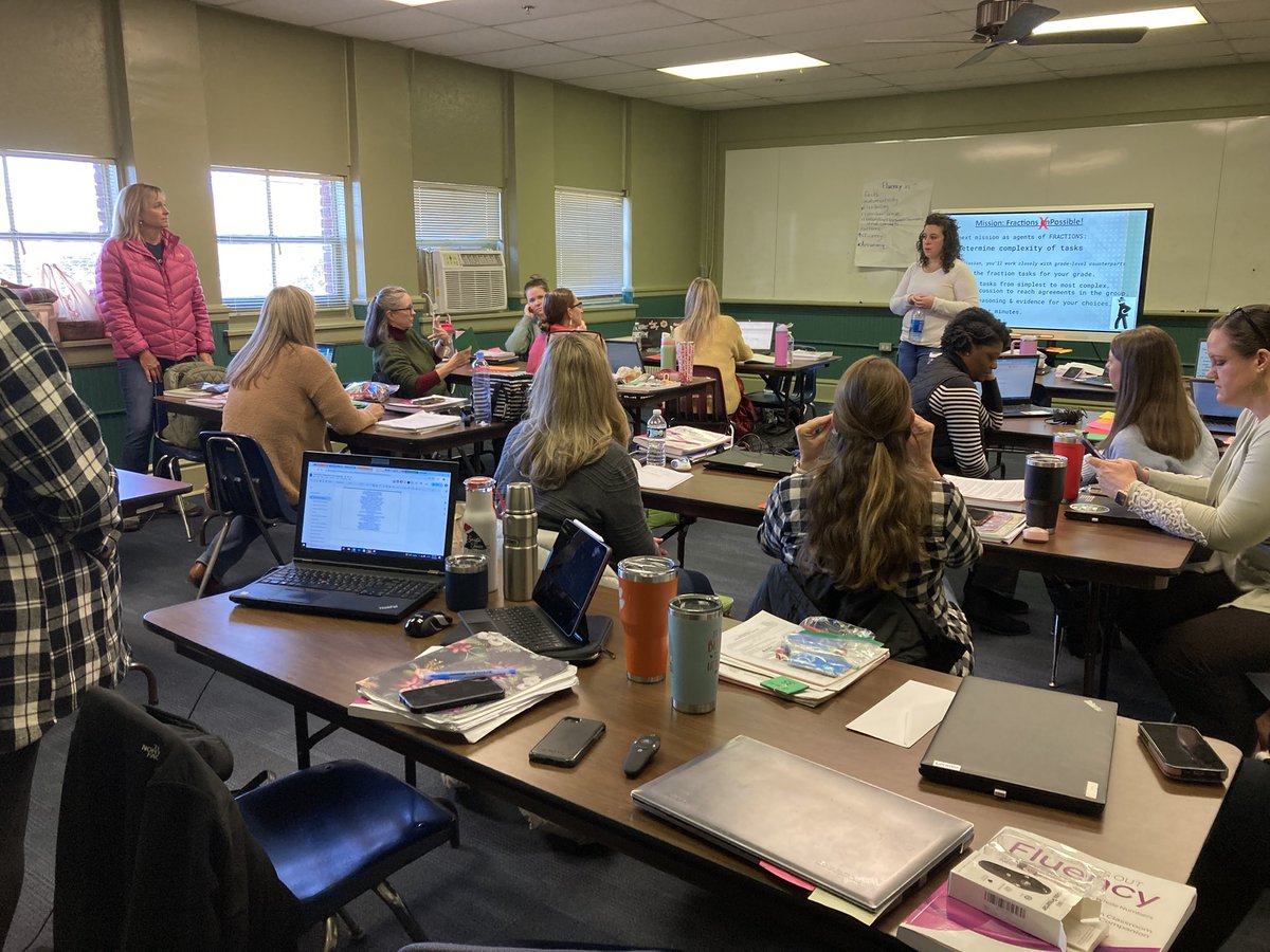 Mindy Pope (@ic_mindy) on Twitter photo Our UCPS Elementary Math Curriculum team provided valuable PD for all CFs this morning. The CF team engaged in new learning centered around procedural fluency and fractions! #growthmindset <a href="/AGHoulihan/">Andrew G. Houlihan</a> <a href="/SusanRodgersS4/">Susan Rodgers</a> <a href="/RimmerEdTech/">Casey Rimmer</a> Our UCPS Elementary Math Curriculum team provided valuable PD for all CFs this morning. The CF team engaged in new learning centered around procedural fluency and fractions! #growthmindset <a href="/AGHoulihan/">Andrew G. Houlihan</a> <a href="/SusanRodgersS4/">Susan Rodgers</a> <a href="/RimmerEdTech/">Casey Rimmer</a>