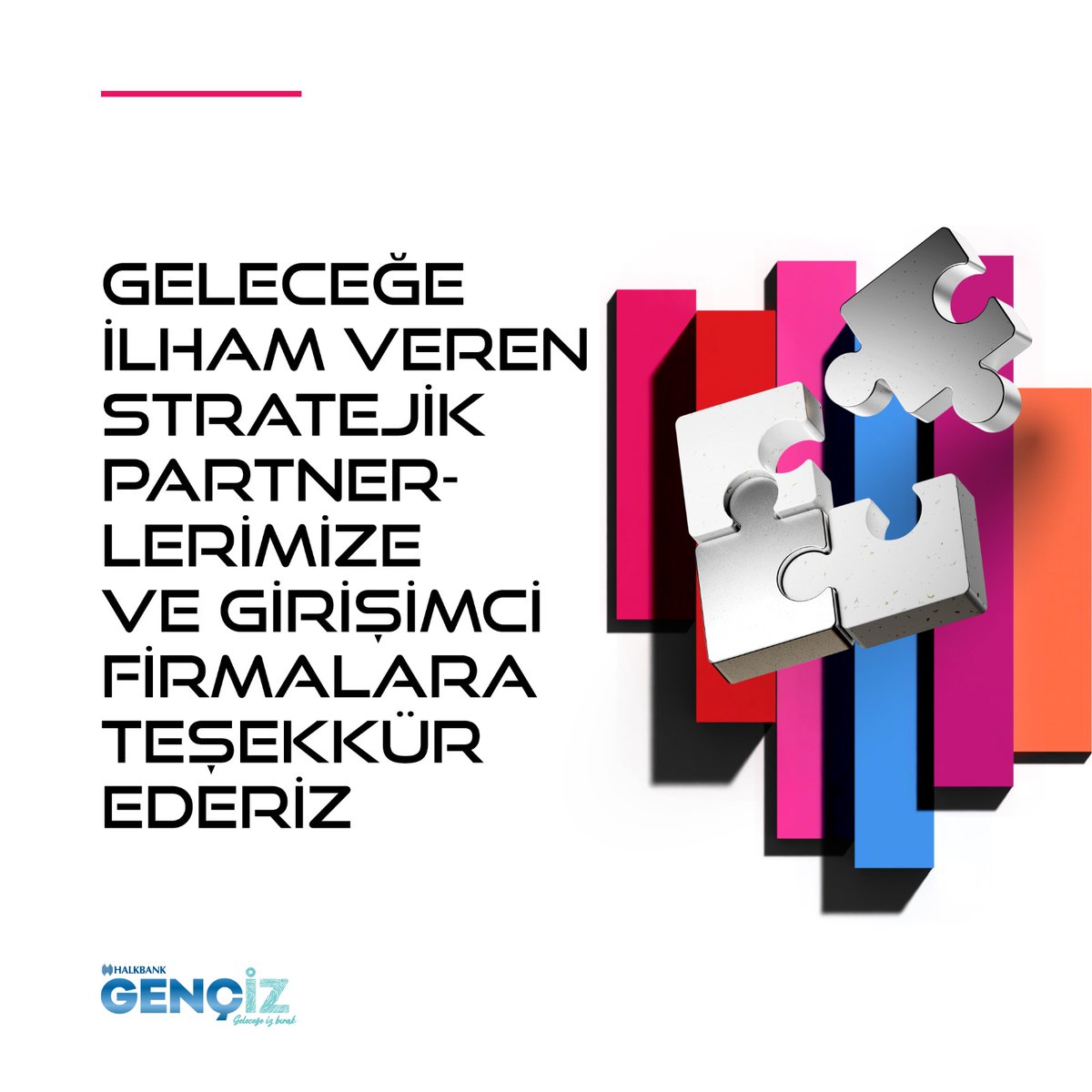 Gençİz Zirvesi’nin ilham dolu bir gün olmasında emeği geçen tüm stratejik partnerlerimize ve girişimci firmalara teşekkür ederiz. 🌟
Sizlerin desteğiyle bu büyük organizasyonu hayata geçirmekten gurur duyuyoruz.