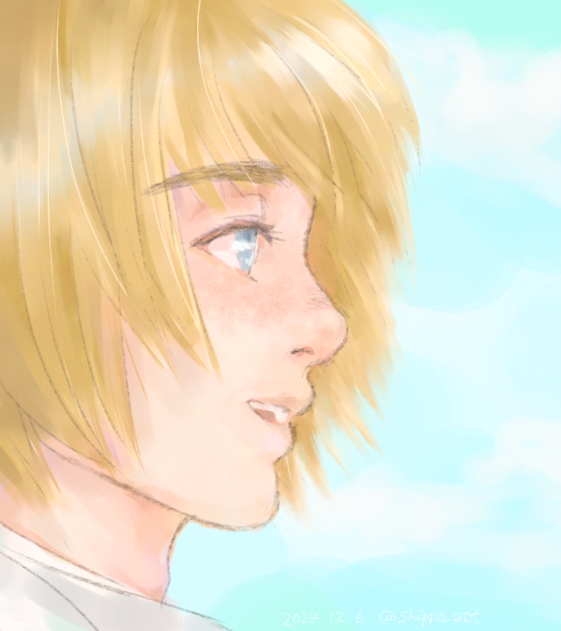 アルミンを描いてないとそわそわして落ち着かない
もしやこれは依存症...
