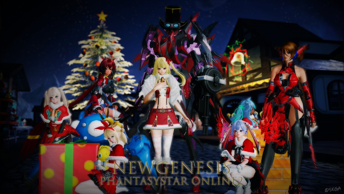 x_Mizki_x's tweet photo. #PSO2NGS #NGS #かるーあみるく
私のフライングクリスマスコスに合わせてくださった皆様、ありがとうございました♪
（背景は未完のクリスマスCS) https://t.co/8VGZ7ywQOS